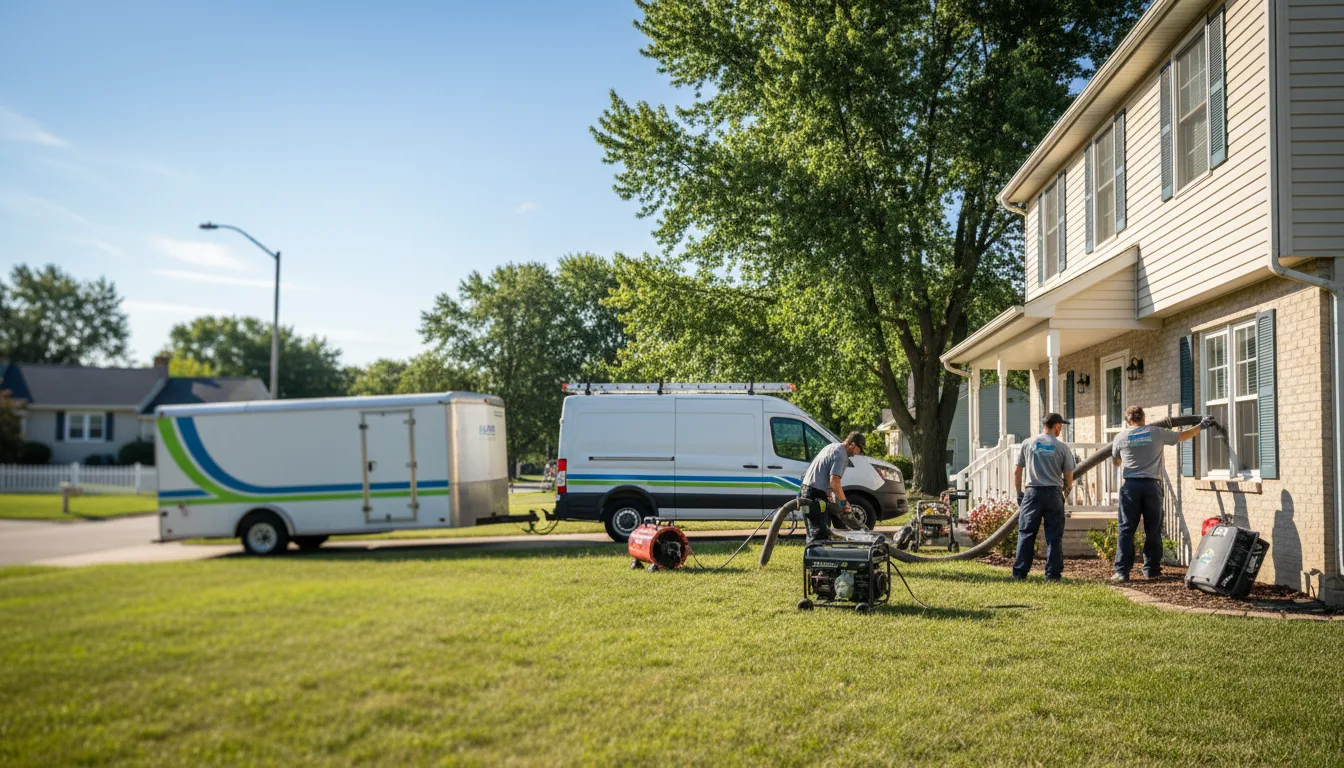 Flooded Basement Restoration And Cleanup With Repair in Aquasco, MD near me